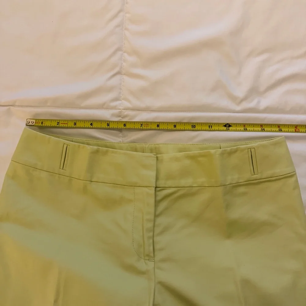 Ann Taylor Lime Straight Leg Pants - Picture 3 of 9